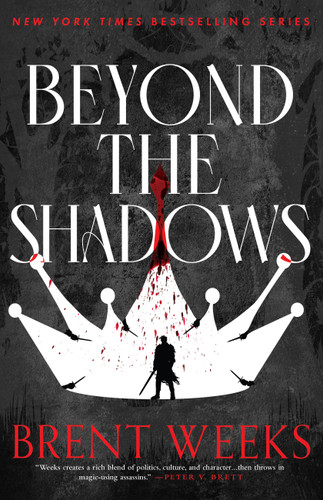 Beyond the Shadows (The Night Angel Trilogy #3) book cover by Brent Weeks