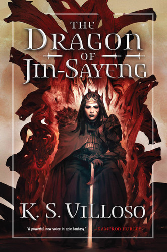 The Dragon of Jin-Sayeng (Chronicles of the Wolf Queen #3) book cover by K. S. Villoso