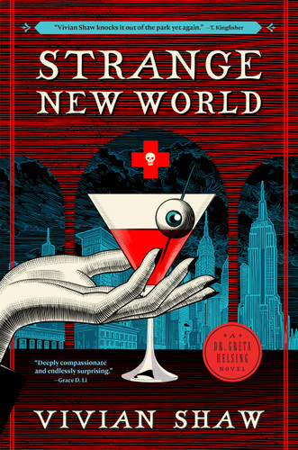 Strange New World (A Dr. Greta Helsing Novel #4) book cover by Vivian Shaw