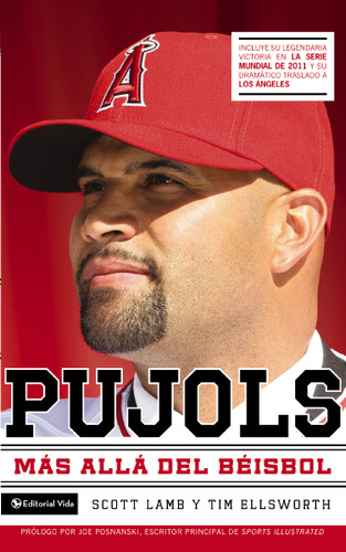 Pujols: Más allá del béisbol book cover by Scott Lamb, Tim Ellsworth