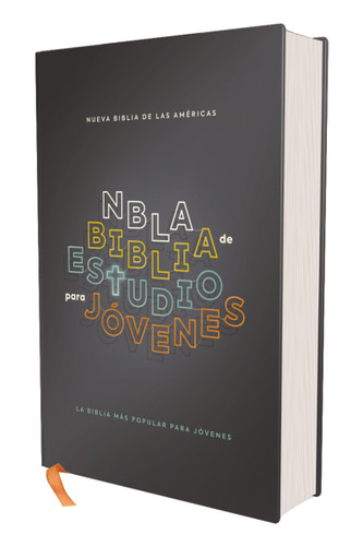 NBLA, Biblia de Estudio para Jóvenes Adolescentes Tapa dura, Azul, Comfort Print book cover by NBLA-Nueva Biblia de Las Américas, Vida