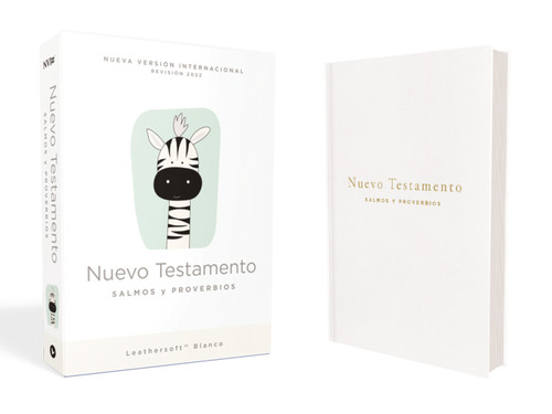NVI, Nuevo Testamento de bolsillo, con Salmos y Proverbios, Revisión 2022, Leathersoft, Blanco, Bebés book cover by Vida, Nueva Versión Internacional