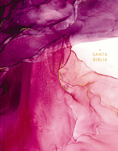 NBLA, Santa Biblia, Edición Artística Ilustrada, Tapa dura/tela, Rosado, Palabras de Jesús en Rojo, Comfort Print book cover by NBLA-Nueva Biblia de Las Américas, Vida