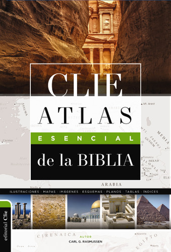 CLIE Atlas Esencial de la Biblia book cover by Carl G. Rasmussen