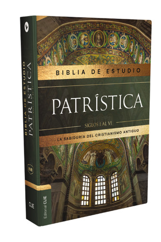 RVR, Biblia de Estudio Patrística, Interior a dos colores, Tapa dura, Palabras de Jesús en Rojo, Comfort Print: La Sabiduría del Cristianismo Antiguo, siglos I al VI book cover by Zondervan