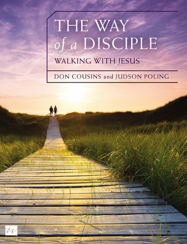 The Way of a Disciple Bible Study Guide: Walking with Jesus: How to Walk with God, Live His Word, Contribute to His Work, and Make a Difference in the World (Walking with God Series) book cover by Don Cousins, Judson Poling