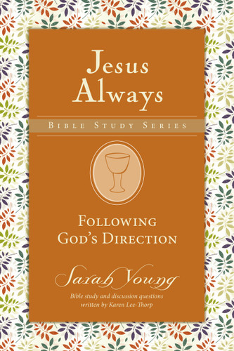 Following God's Direction (Jesus Always Bible Studies) book cover by Sarah Young
