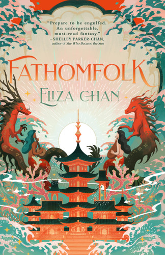 Fathomfolk (Drowned World #1) book cover by Eliza Chan