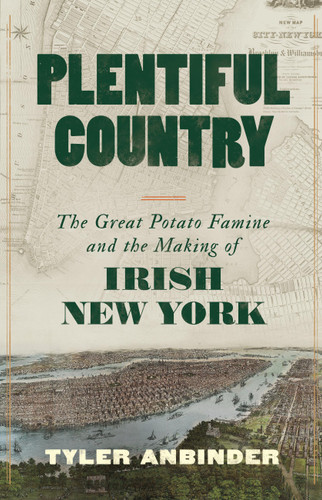 Plentiful Country: The Great Potato Famine and the Making of Irish New York book cover by Tyler Anbinder