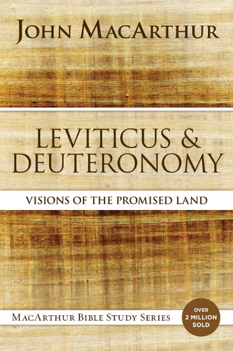 Leviticus and Deuteronomy: Visions of the Promised Land (MacArthur Bible Studies) book cover by John F. MacArthur