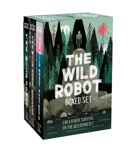 The Wild Robot Boxed Set (The Wild Robot) book cover by Peter Brown