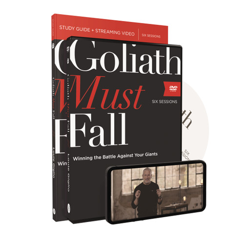 Goliath Must Fall Study Guide with DVD: Winning the Battle Against Your Giants book cover by Louie Giglio