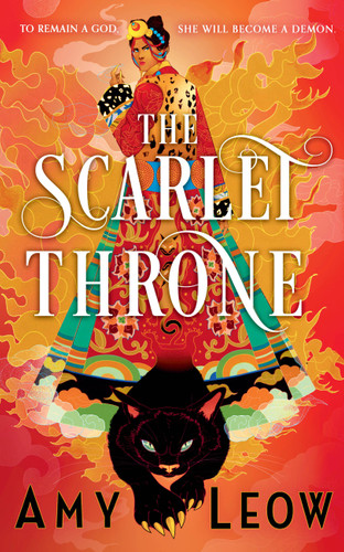 The Scarlet Throne (False Goddess Trilogy #1) book cover by Amy Leow