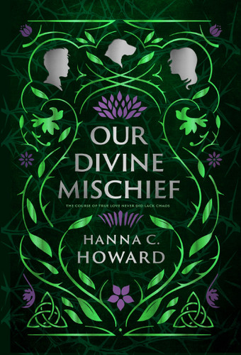 Our Divine Mischief book cover by Hanna  Howard