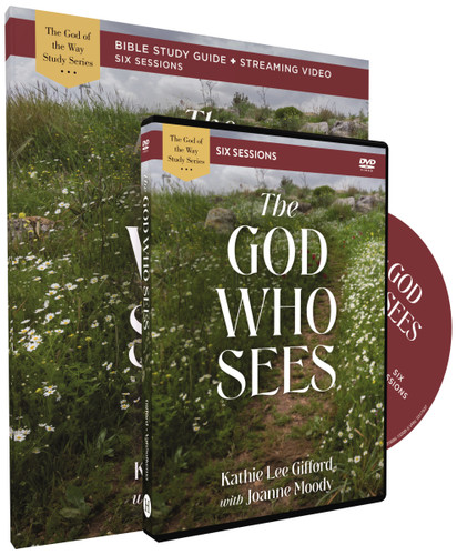 The God Who Sees Study Guide with DVD (God of The Way) book cover by Kathie Lee Gifford