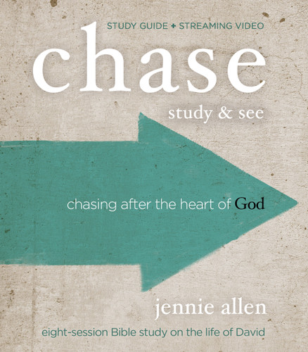 Chase Bible Study Guide plus Streaming Video, Updated Edition: Chasing After the Heart of God book cover by Jennie Allen