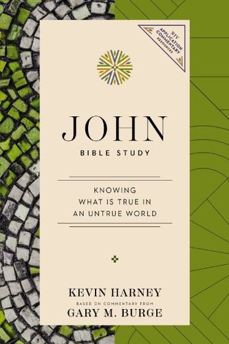 John Bible Study: Knowing What Is True in an Untrue World (NIV Application Commentary Resources) book cover by Kevin G. Harney, Gary M. Burge