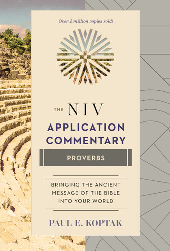 Proverbs (The NIV Application Commentary) book cover by Paul Koptak