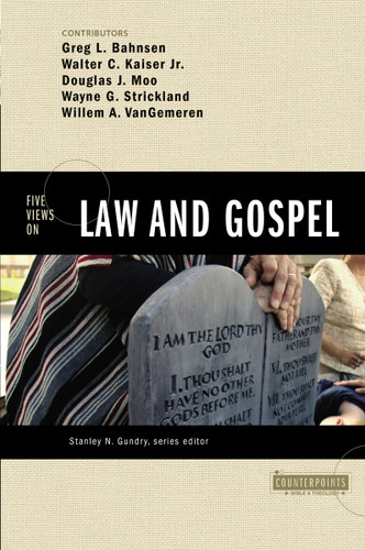 Five Views on Law and Gospel (Counterpoints: Bible and Theology) book cover by Zondervan