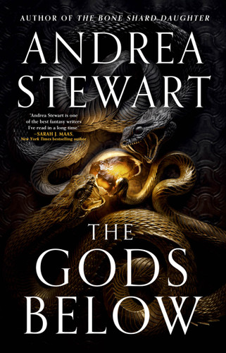 The Gods Below (The Hollow Covenant #1) book cover by Andrea Stewart