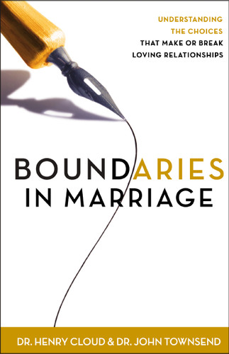 Boundaries in Marriage: Understanding the Choices That Make or Break Loving Relationships book cover by Henry Cloud, John Townsend