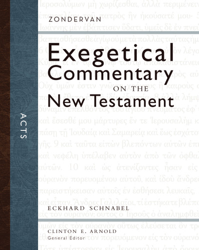 Acts (Zondervan Exegetical Commentary on the New Testament) book cover by Eckhard J. Schnabel