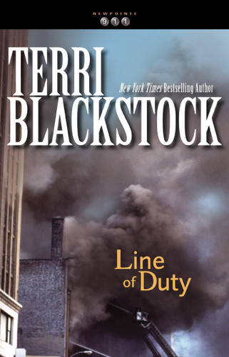 Line of Duty book cover by Terri Blackstock