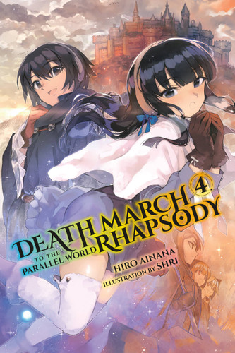 Death March to the Parallel World Rhapsody, Vol. 4 (light novel) (Death March to the Parallel World Rhapsody #4) book cover by Hiro Ainana
