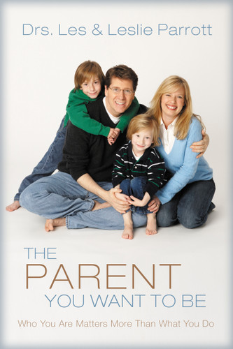 The Parent You Want to Be: Who You Are Matters More Than What You Do book cover by Les and Leslie Parrott
