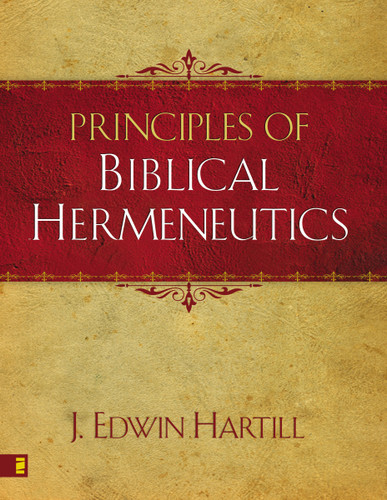 Principles of Biblical Hermeneutics book cover by J. Edwin Hartill
