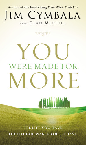 You Were Made for More: The Life You Have, the Life God Wants You to Have book cover by Jim Cymbala