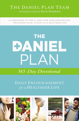 The Daniel Plan 365-Day Devotional: Daily Encouragement for a Healthier Life (The Daniel Plan) book cover by The  Daniel Plan Team