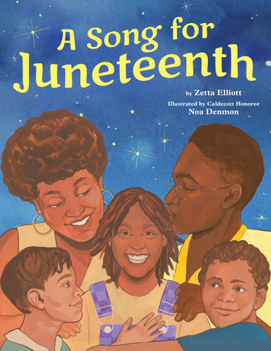 A Song for Juneteenth book cover by Zetta Elliott