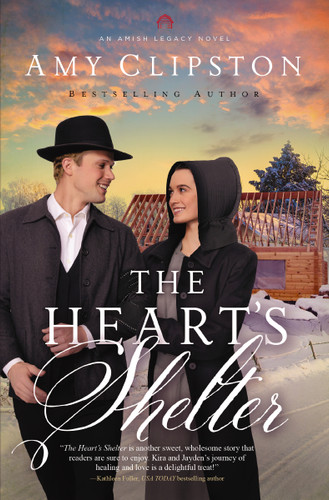 The Heart's Shelter: An Uplifting Inspirational Romance book cover by Amy Clipston
