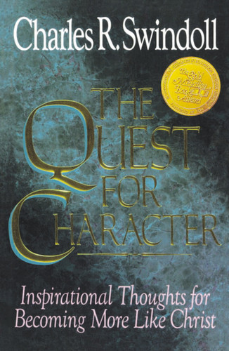 The Quest for Character: Inspirational Thoughts for Becoming More Like Christ book cover by Charles R. Swindoll