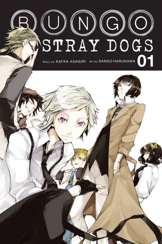 Bungo Stray Dogs, Vol. 1 (Bungo Stray Dogs #1) book cover by Kafka Asagiri