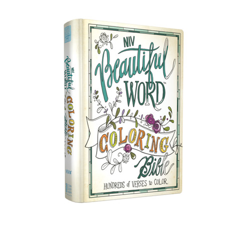 NIV, Beautiful Word Coloring Bible, Hardcover: Hundreds of Verses to Color (Beautiful Word) book cover by Zondervan
