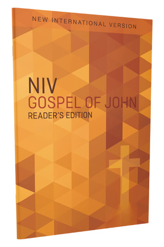 NIV, Pocket Gospel of John, Reader's Edition, Paperback book cover by Zondervan