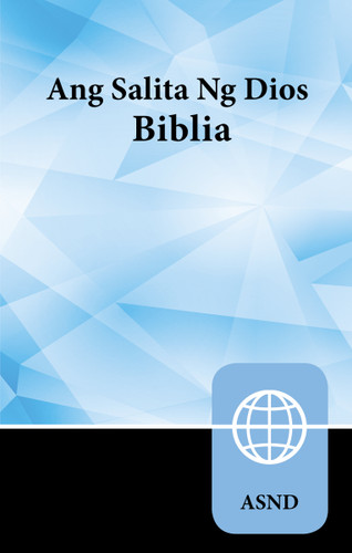 Tagalog Bible, Paperback book cover by Zondervan