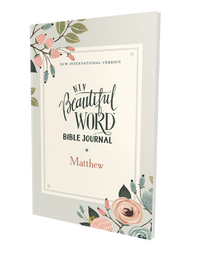 NIV, Beautiful Word Bible Journal, Matthew, Paperback, Comfort Print (Beautiful Word) book cover by Zondervan