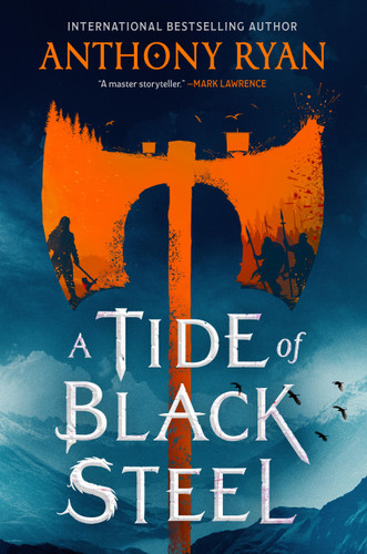 A Tide of Black Steel (Age of Wrath #1) book cover by Anthony Ryan