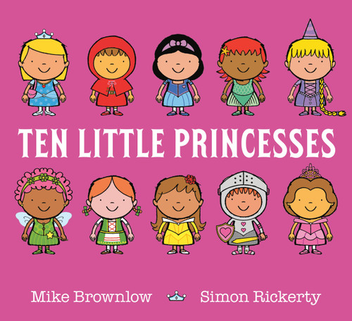 Ten Little Princesses (Ten Little Series) book cover by Mike Brownlow