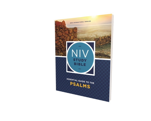 NIV Study Bible Essential Guide to the Psalms, Paperback, Red Letter, Comfort Print (NIV Study Bible, Fully Revised Edition) book cover by Zondervan