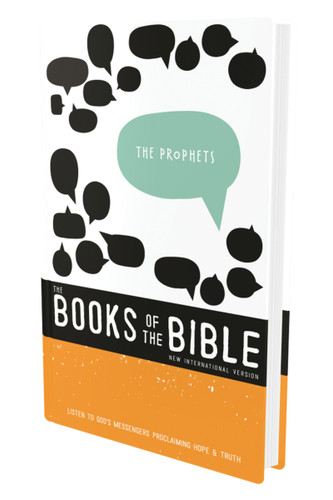 NIV, The Books of the Bible: The Prophets, Paperback: Listen to God’s Messengers Proclaiming Hope and   Truth (The Books of the Bible) book cover by Zondervan