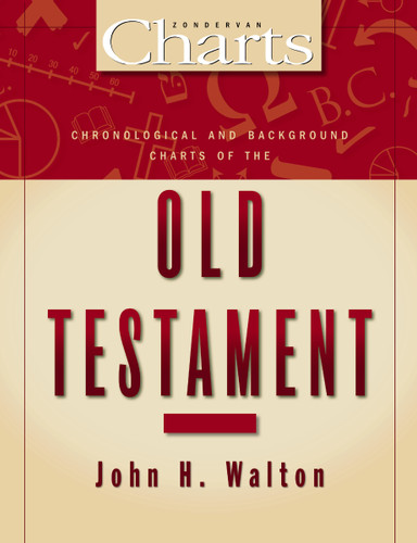Chronological and Background Charts of the Old Testament (ZondervanCharts) book cover by John H. Walton