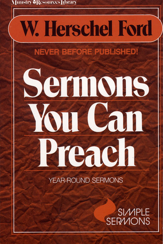 Sermons You Can Preach: Year -round sermons book cover by W. Herschel Ford