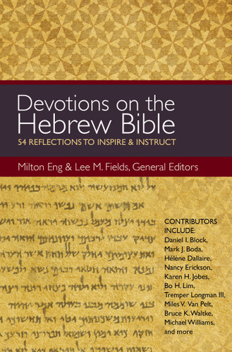 Devotions on the Hebrew Bible: 54 Reflections to Inspire and Instruct book cover by Zondervan