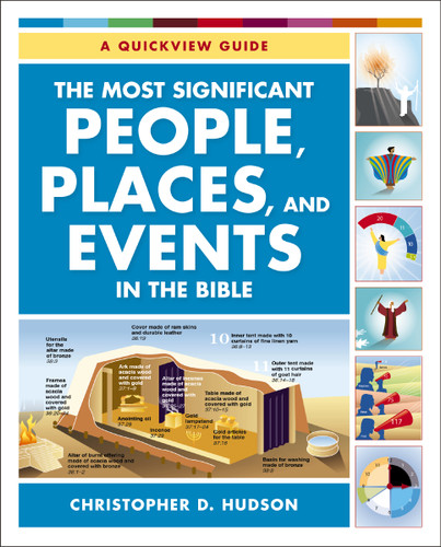 The Most Significant People, Places, and Events in the Bible: A Quickview Guide book cover by Christopher D. Hudson
