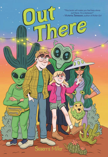 Out There (A Graphic Novel) book cover by Seaerra Miller
