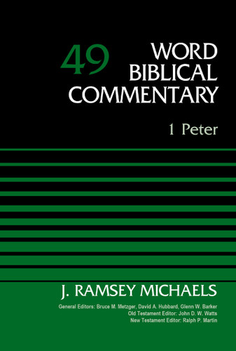 1 Peter, Volume 49 (Word Biblical Commentary) book cover by J. Ramsey Michaels
